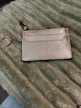Pandora Metallic Silver Cardholder Keychain